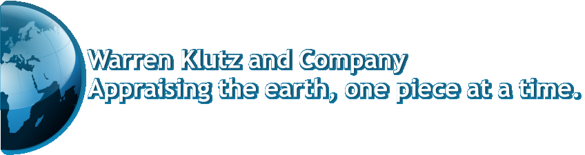 Warren Klutz and Company   Appraising the earth, one piece at a time.