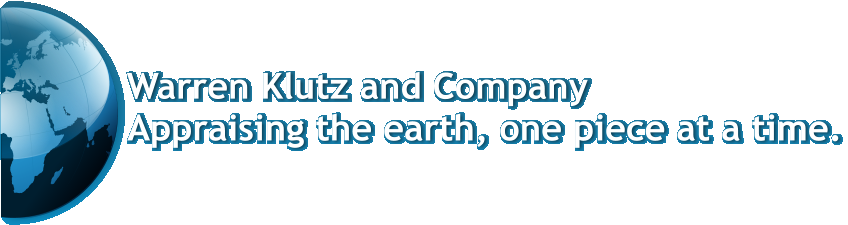 Warren Klutz and Company   Appraising the earth, one piece at a time.