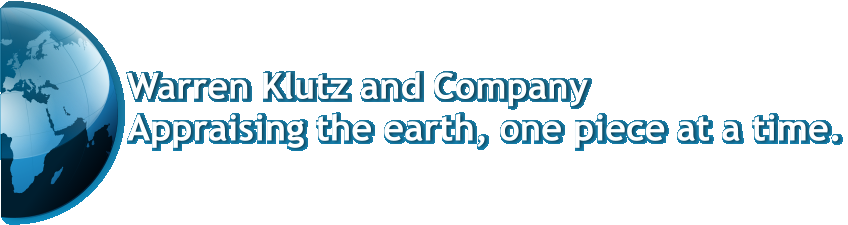 Warren Klutz and Company   Appraising the earth, one piece at a time.