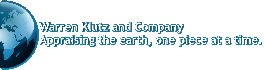 Warren Klutz and Company   Appraising the earth, one piece at a time.
