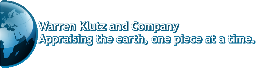 Warren Klutz and Company   Appraising the earth, one piece at a time.